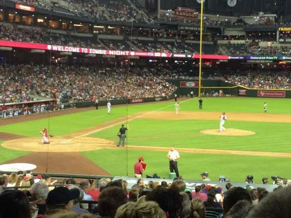 Chase Field, section: 117, row: 28, seat: 8