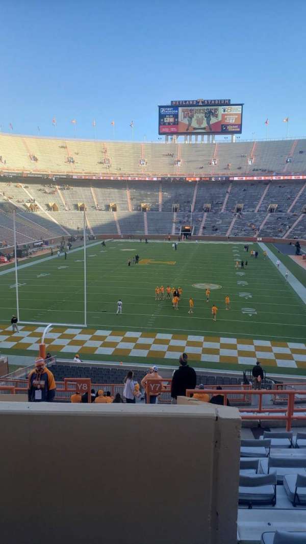 Neyland Stadium, section: Y7, row: 26, seat: 11