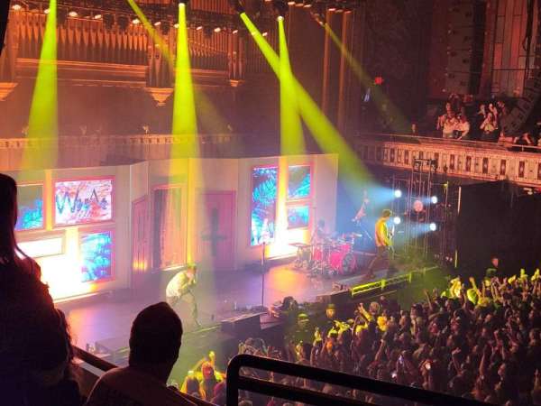 The Tabernacle, section: 204, row: D, seat: 12