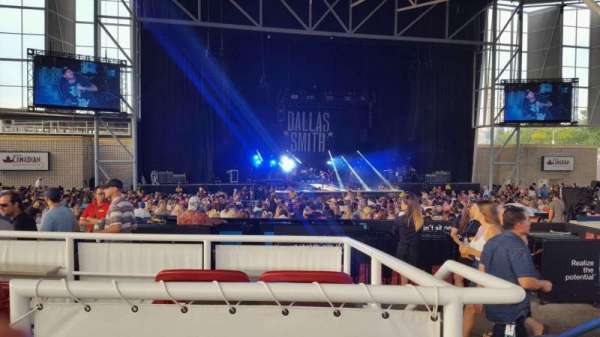 RBC Amphitheatre, section: Box 21, row: A, seat: 1
