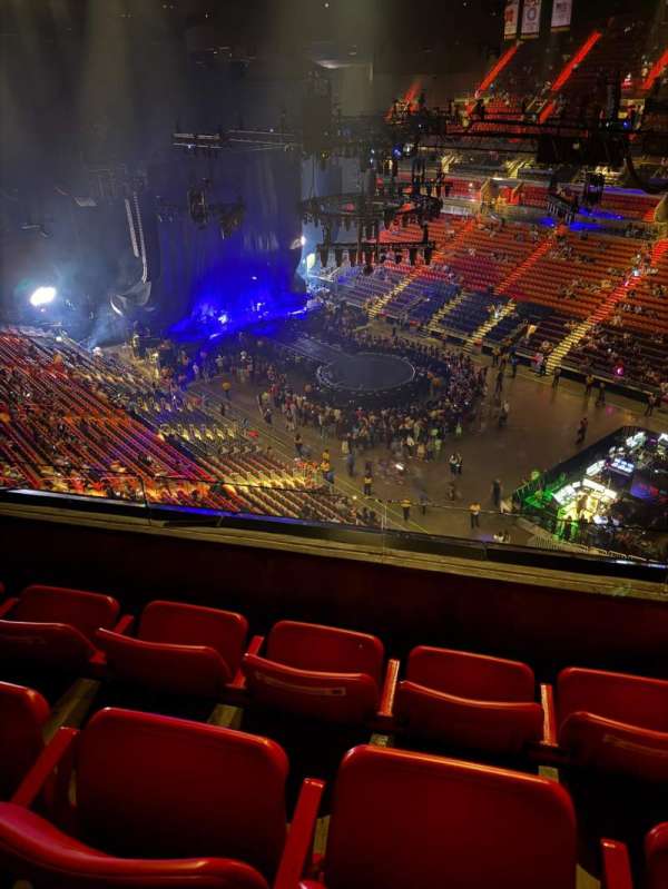 Kaseya Center, section: 420, row: 3, seat: 1