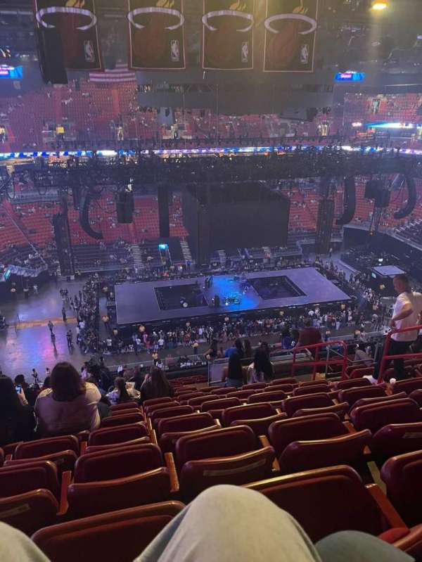Kaseya Center, section: 310, row: 16, seat: 5