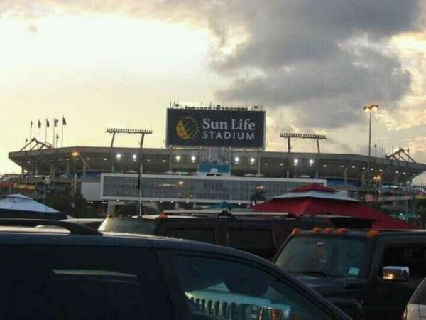 Hard Rock Stadium, section: East Gate
