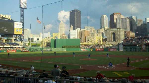 PNC Park, section: 117, row: E, seat: 15