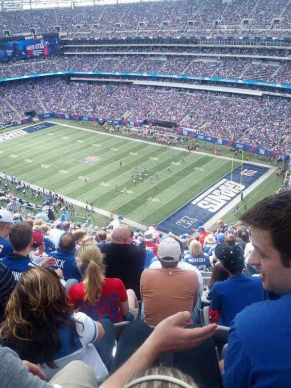 MetLife Stadium, section: 307, row: 23, seat: 19