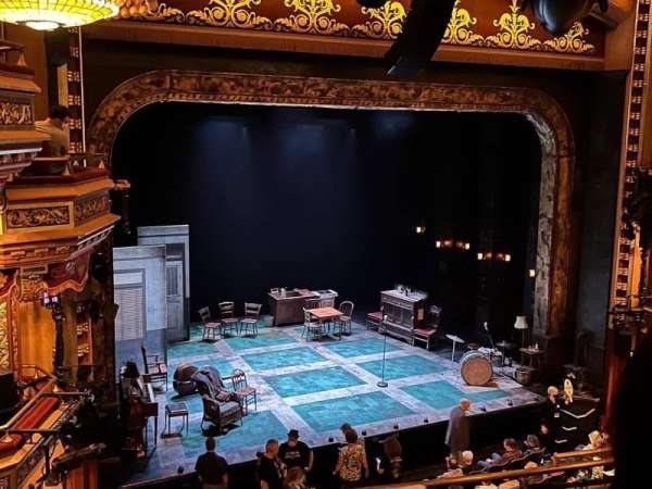Belasco Theatre, section: Mezzanine L, row: F, seat: 15