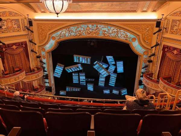 James Earl Jones Theatre, section: Balcony C, row: H, seat: 112