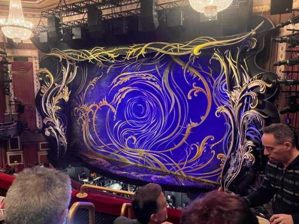 Imperial Theatre, section: Front Mezzanine R, row: D, seat: 402
