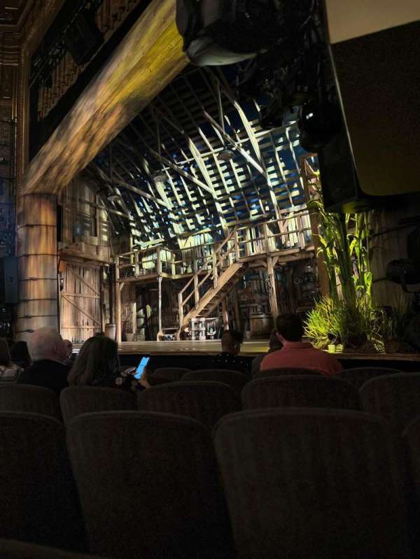 Nederlander Theatre, section: Orchestra R, row: F, seat: 18