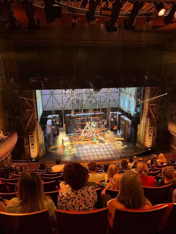 Stephen Sondheim Theatre, section: Mezzanine C, row: JJ, seat: 116