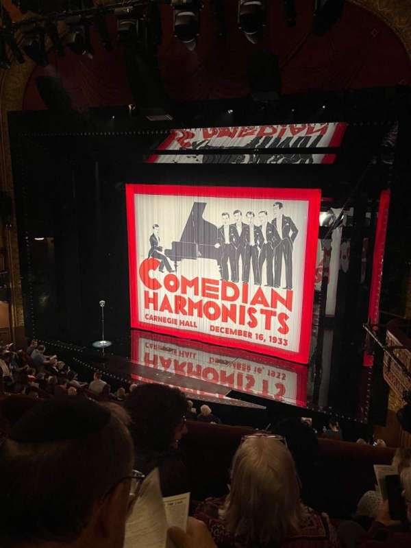 Barrymore Theatre, section: Front Mezzanine R, row: D, seat: 12