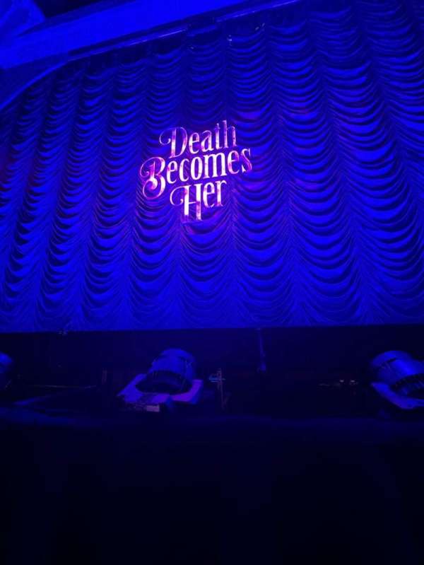 Lunt-Fontanne Theatre, section: Orchestra C, row: A, seat: 110