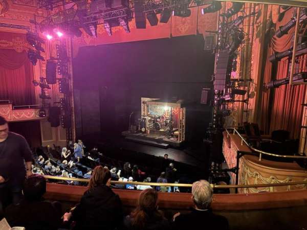 Longacre Theatre, section: Mezzanine R, row: D, seat: 19