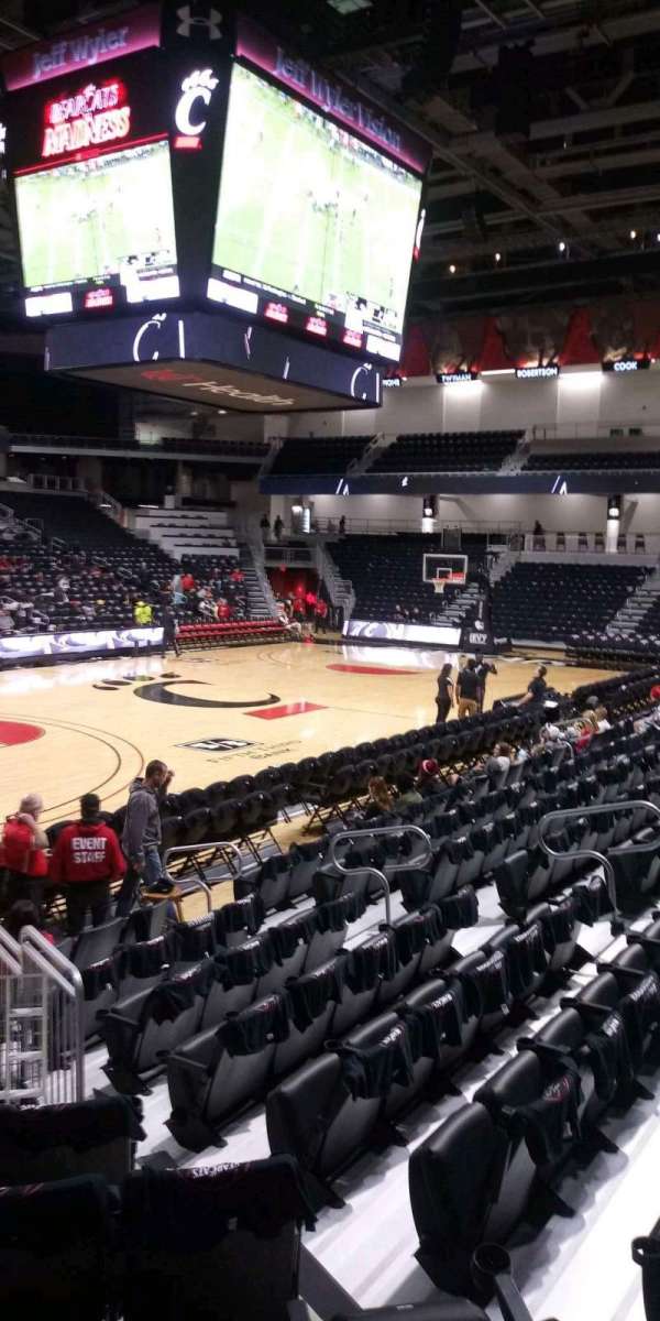 Fifth Third Arena, section: 107, row: 10, seat: 14