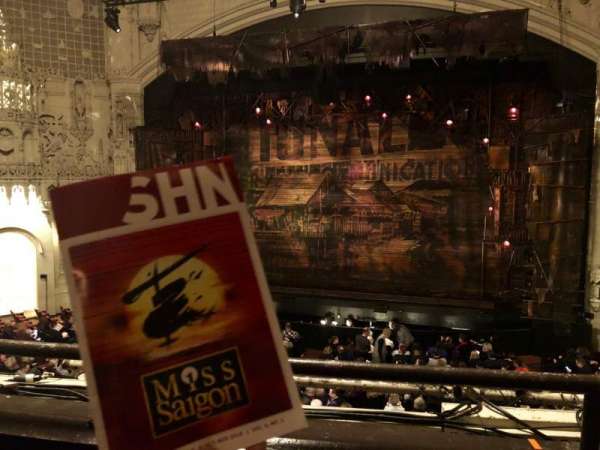 Orpheum Theatre, San Francisco, section: Loge RC, row: B, seat: 114