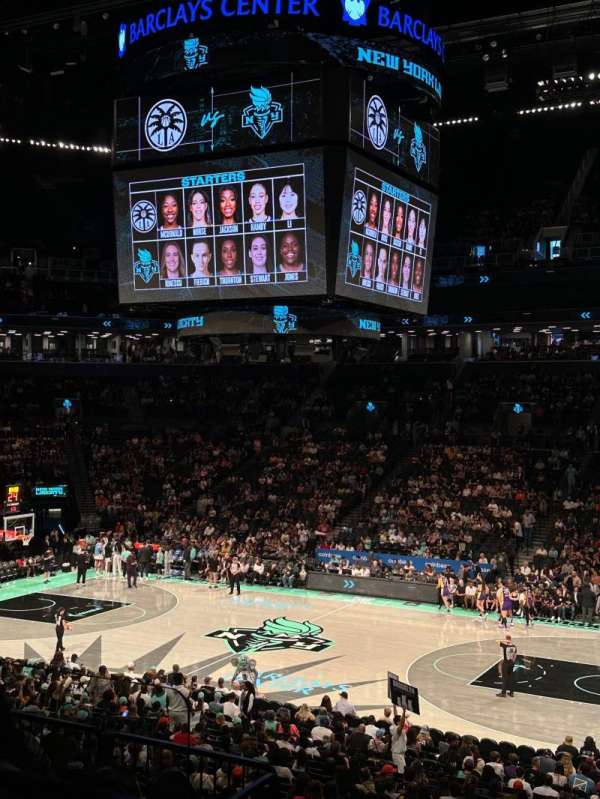 Barclays Center, section: 122, row: 5, seat: 5