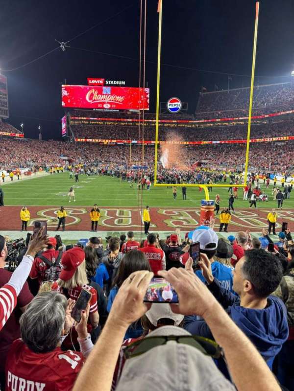 Levi's Stadium, section: 127, row: 11, seat: 21-22