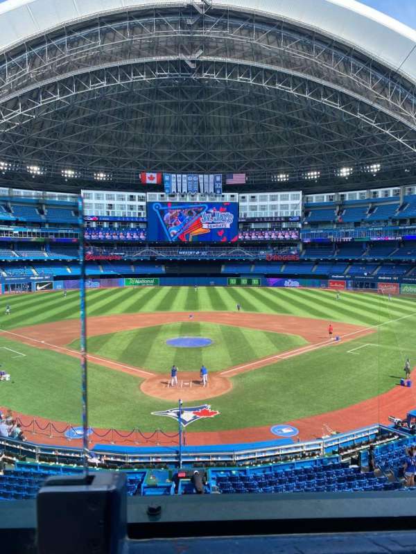 Rogers Centre, section: 224A, row: 1, seat: 8