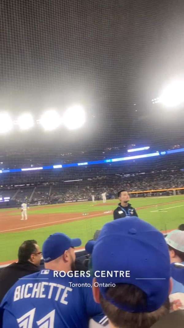 Rogers Centre, section: 134, row: 5, seat: 6