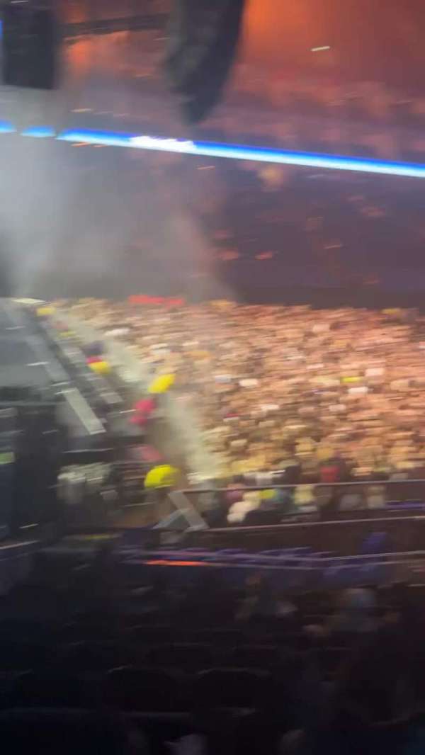 The O2, London, section: 118, row: U, seat: 6