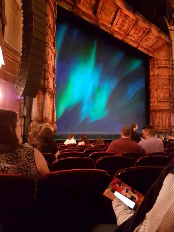 St. James Theatre, section: Orchestra L, row: K, seat: 23