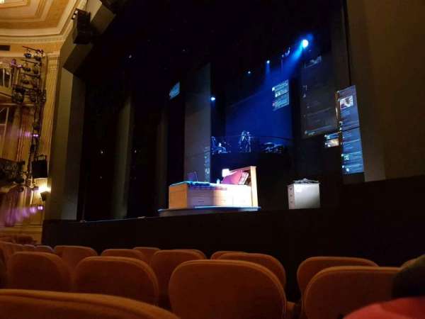 Music Box Theatre, section: Orchestra R, row: E, seat: 16