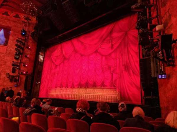 August Wilson Theatre, section: Orchestra R, row: G, seat: 14