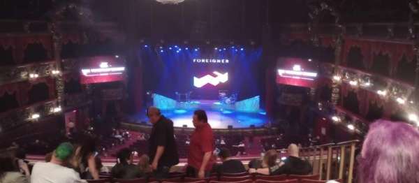 The Venetian Theatre, section: 11, row: BJ, seat: 20