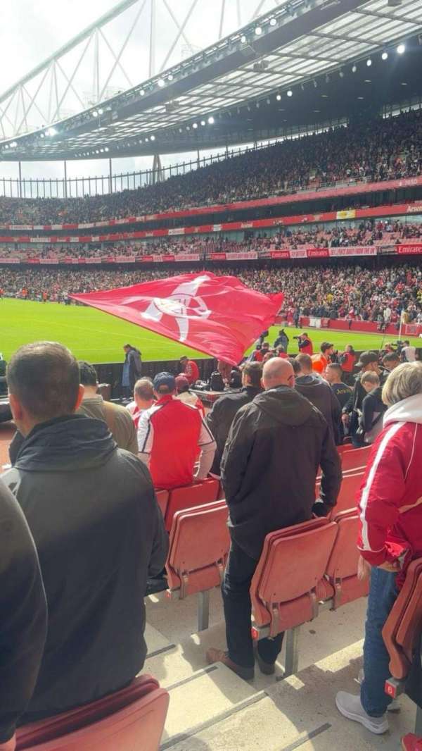 Emirates Stadium, section: 8, row: 8, seat: 244