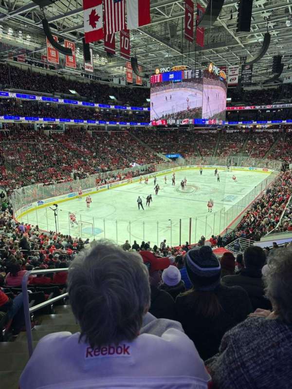 Lenovo Center, section: 124, row: XX, seat: 23