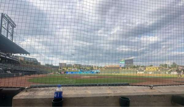 Truist Stadium, section: 110, row: 1, seat: 8