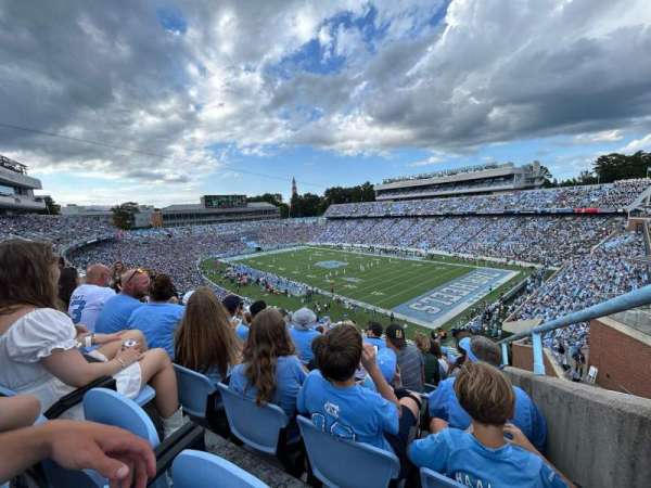 Kenan Memorial Stadium, section: 231, row: M, seat: 1
