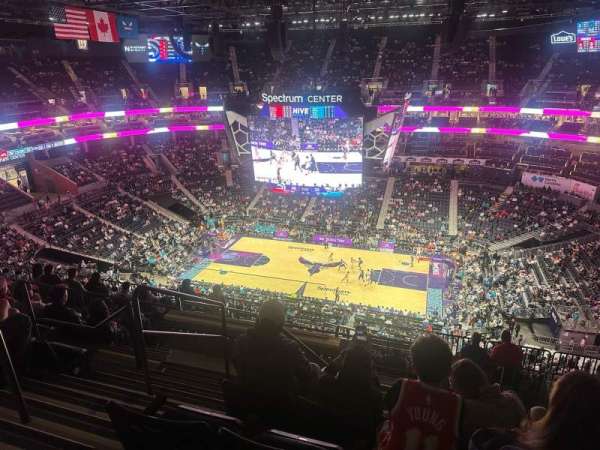 Spectrum Center, section: 224, row: L, seat: 19