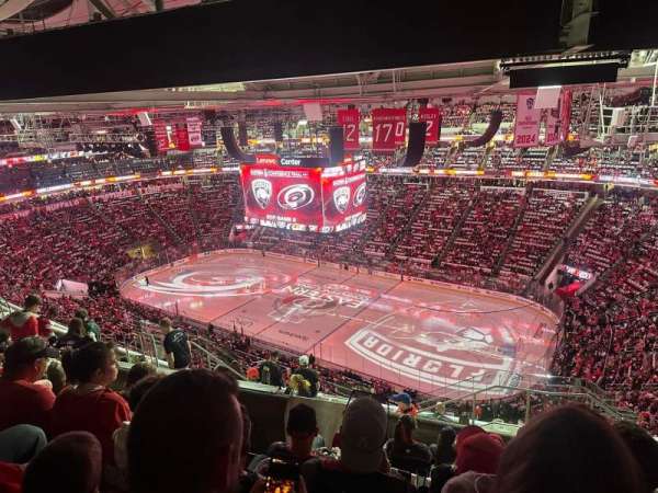 Lenovo Center, section: 301, row: K, seat: 1