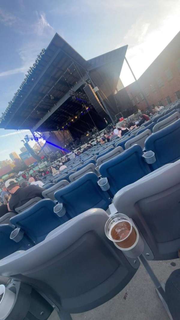 Skyla Credit Union Amphitheatre, section: 101, row: 25, seat: 3