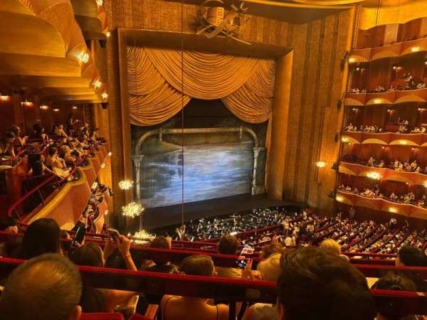 Metropolitan Opera House - Lincoln Center, section: Dress Circle L, row: D, seat: 21