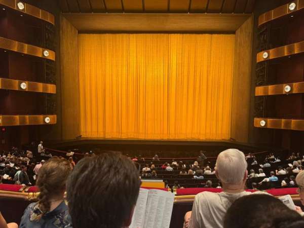David H. Koch Theater, section: First Ring C, row: C, seat: 110