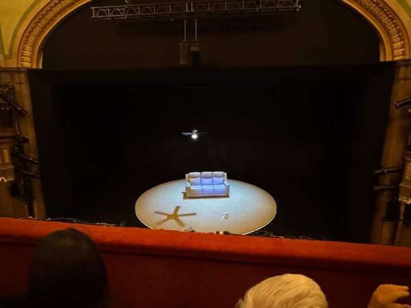 Booth Theatre, section: Mezzanine C, row: B, seat: 111