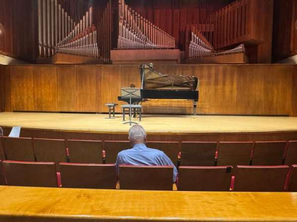 Paul Recital Hall, section: Orchestra, row: D, seat: 10