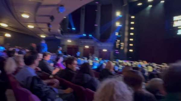 Broadhurst Theatre, section: Orchestra R, row: M, seat: 14