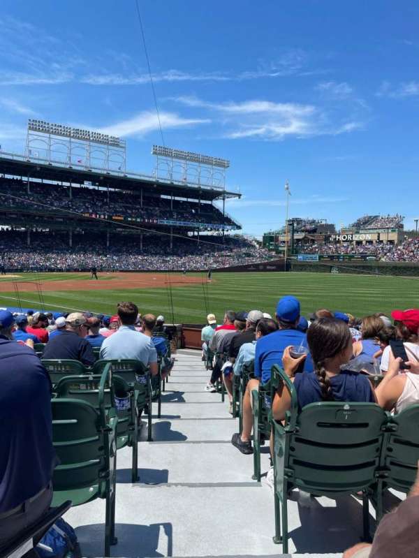 Wrigley Field, section: 131, row: 1, seat: 6