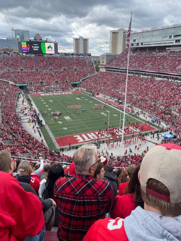 Ohio Stadium, section: 6C, row: 20, seat: 23