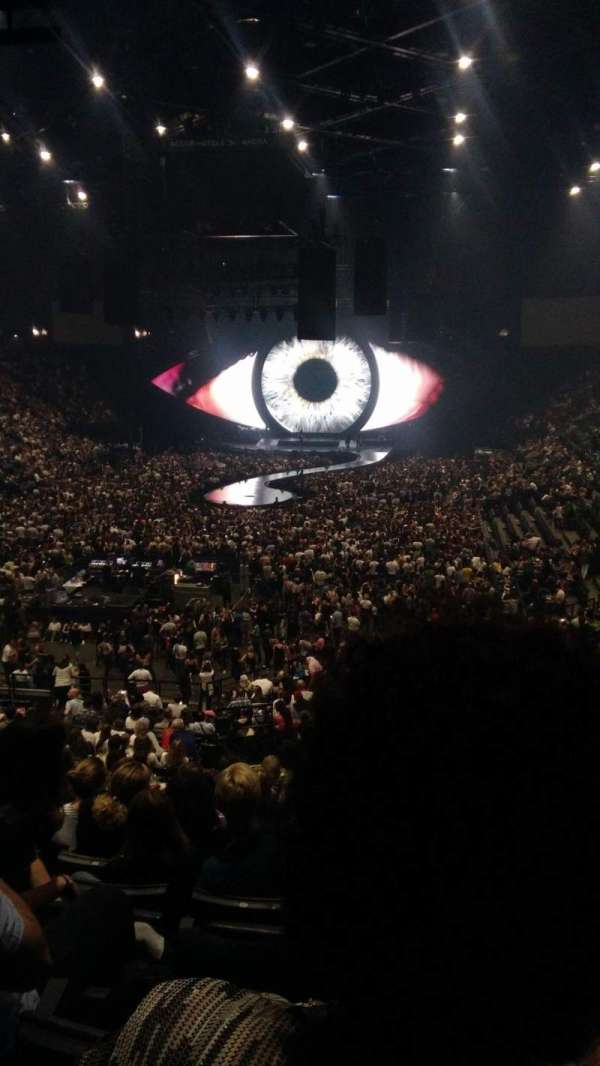 Accor Arena, section: Gradin A, row: 1, seat: 24