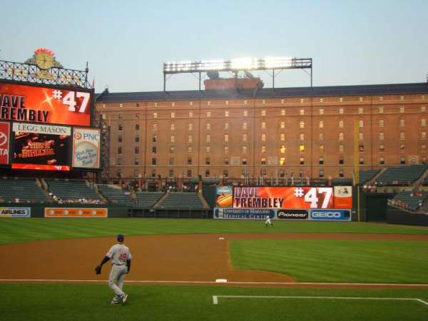 Oriole Park at Camden Yards, section: 54, row: DD, seat: 3