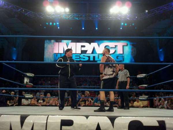 Impact Zone, section: Family, row: 1, seat: 8