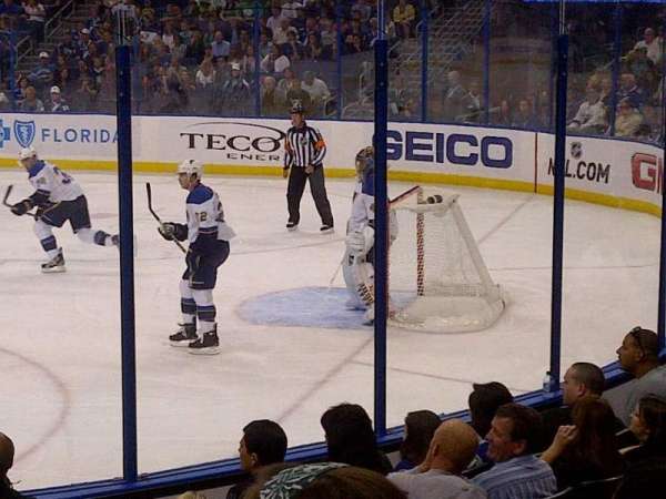 Benchmark International Arena, section: 112, row: K, seat: 7