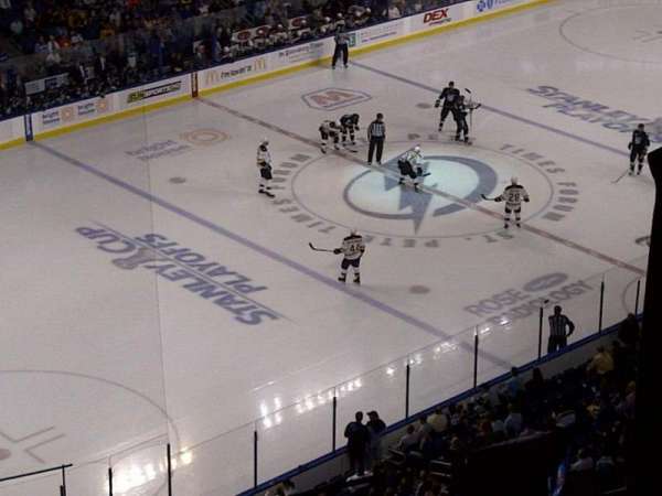 Benchmark International Arena, section: 320, row: R, seat: 6