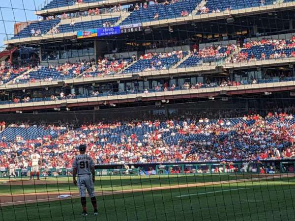 Citizens Bank Park, section: 134, row: 3, seat: 10