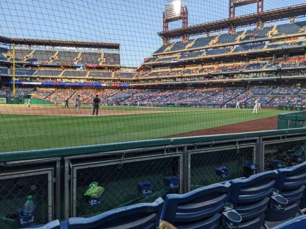 Citizens Bank Park, section: 134, row: 3, seat: 10