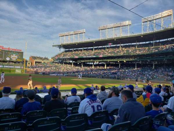 Wrigley Field, section: 10, row: 13, seat: 8